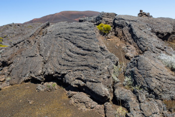 La Plaine des Sables, coué de lave